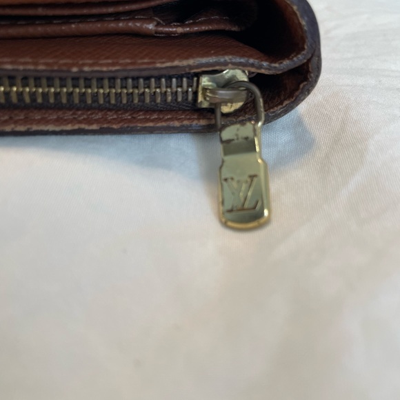 CA0968 Louis Vuitton Compact Zip Monogram Canvas Bifold Wallet Brown - Picture 8 of 12
